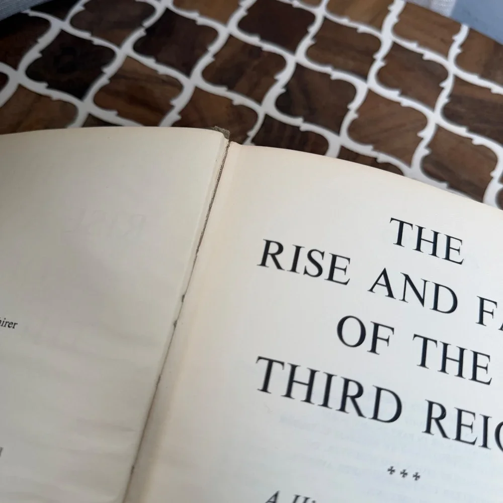 William L Shirer The Rise and Fall of the Third Reich Hardcover History‎ 1960